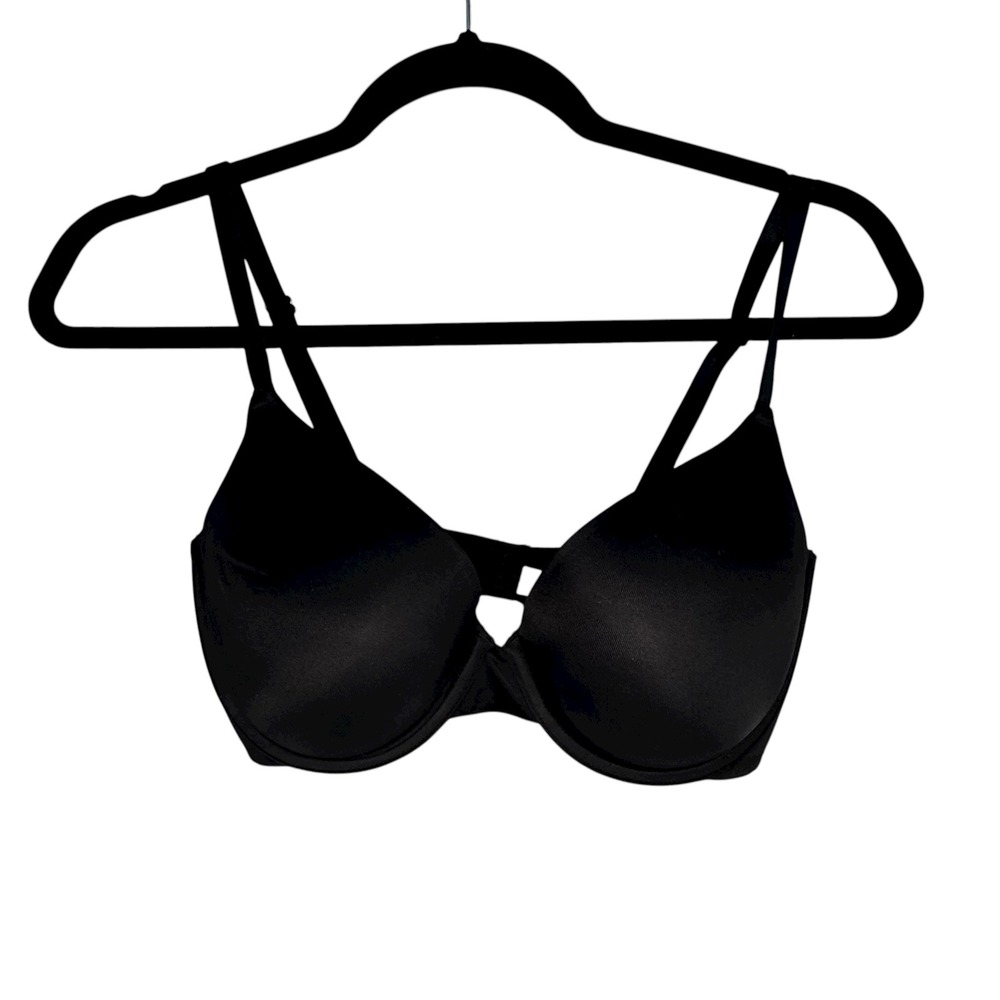 Victoria's‎ Secret PINK Black Push Up Bra 34DD E75